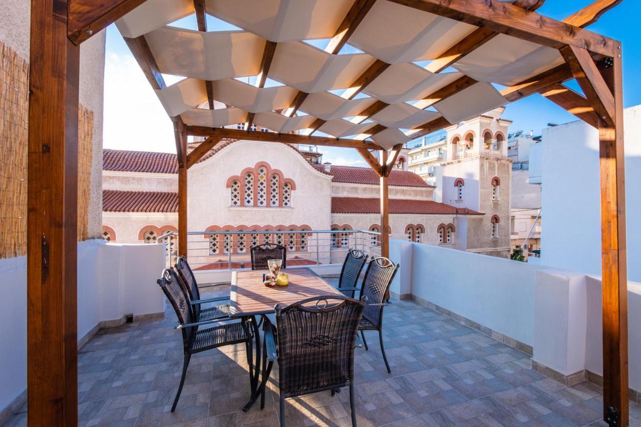 Urban Lifestyle Apartment In Pireusz Kültér fotó